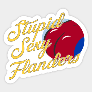 Stupid Sexy Flanders Sticker